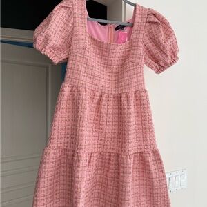 Simply Southern Pink Textured Mini Dress
